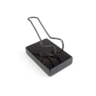 SAVINELLI - Ξύλινο Stand με Μεταλλική Βάση Πίπας (1037/1), μαύρο