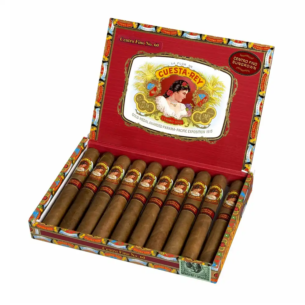 CUESTA REY - Centro Fino Sungrown No60 Toro πούρο, ανοιχτό κουτί