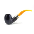 PETERSON – Summertime (69) Fishtail Πίπα Καπνού, μπλε με κίτρινο επιστόμιο