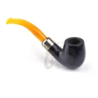 PETERSON – Summertime (69) Fishtail Πίπα Καπνού, μπλε με κίτρινο επιστόμιο