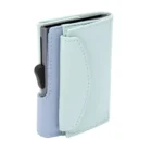 C-SECURE - Δερμάτινο Πορτοφόλι Aqua Ice με Προστασία RFID (COINWCH001)