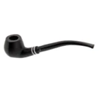 STANWELL- Black & White Mat model 407 Πίπα Καπνού, ξύλινη, μαύρη