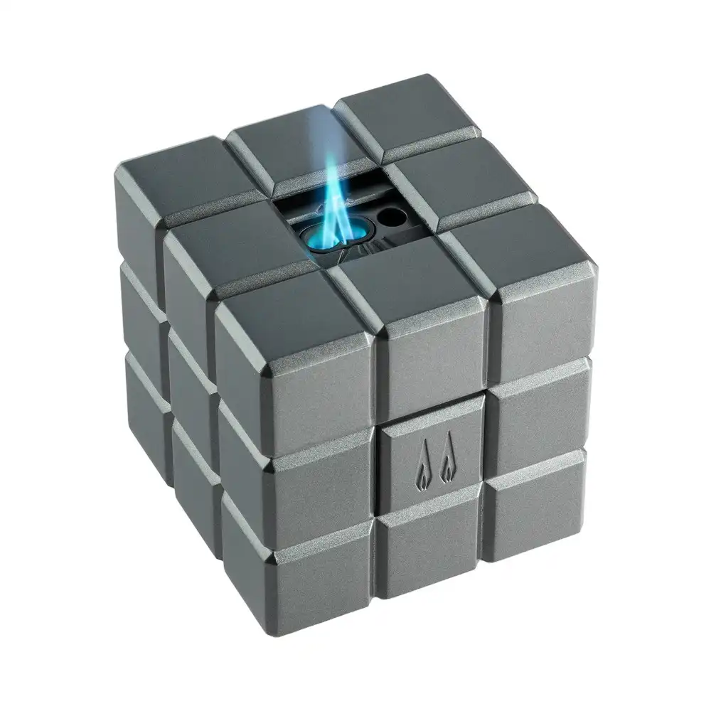 COLIBRI - Heritage Cube Επιτραπέζιος 2 in 1 Αναπτήρας Gunmetal (LI125T3)
