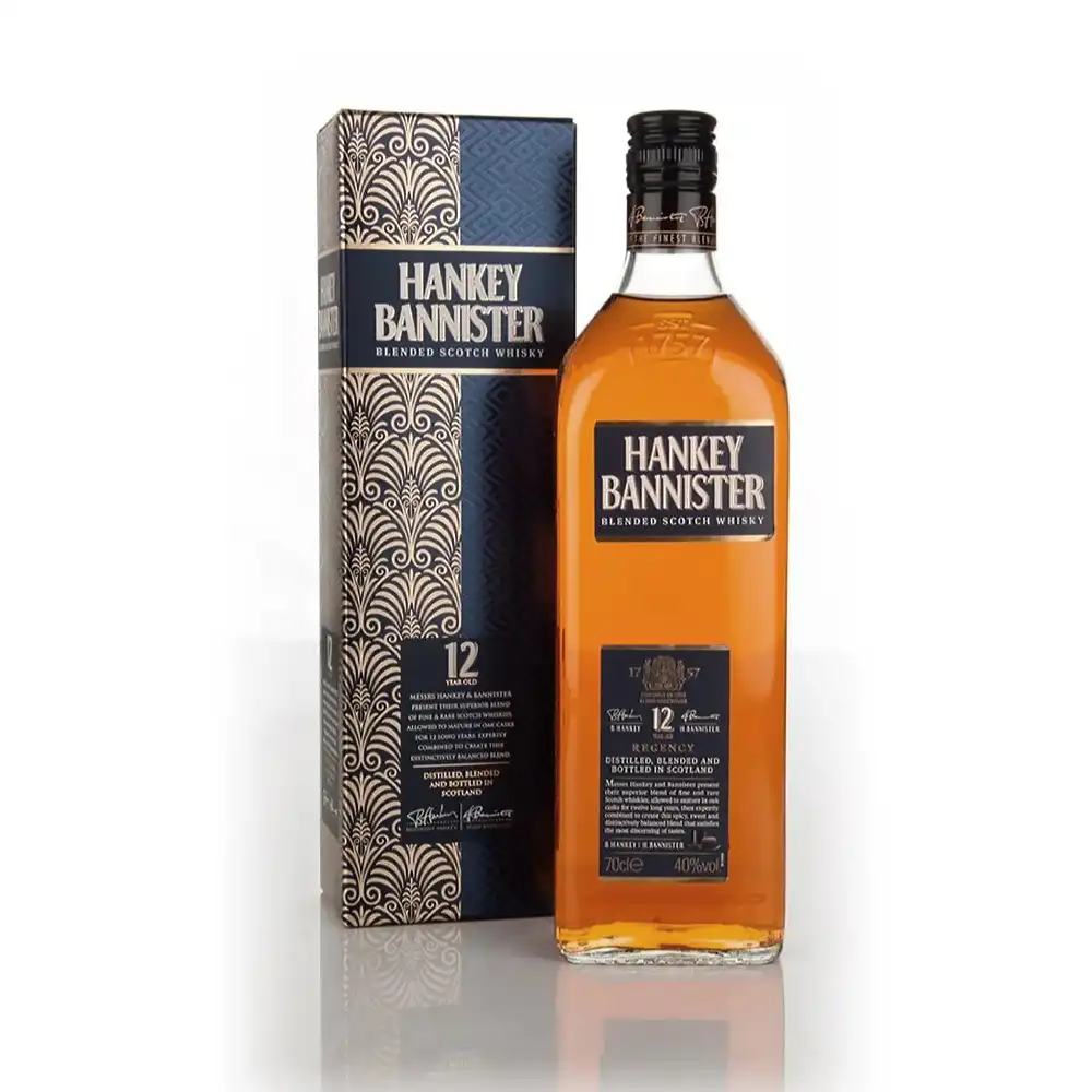 HANKEY BANNISTER - 12 Year Old Regency Scotch Whisky 40% 700ml μπουκάλι ουΐσκι