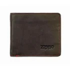 ZIPPO - Ανδρικό Δερμάτινο Πορτοφόλι Σκούρο Καφέ (2005116)