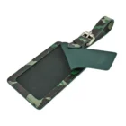 ZIPPO - Δερμάτινη Ετικέτα Αποσκευών Camo Green (2006037)
