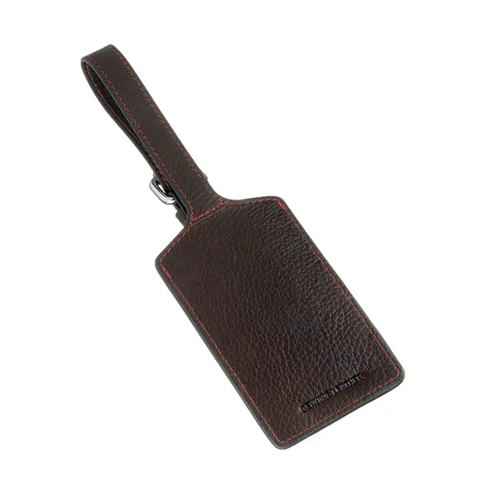 ZIPPO - Δερμάτινη Ετικέτα Αποσκευών Brown (2006038)