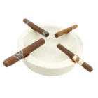 Κεραμικό Ιβουάρ Σταχτοδοχείο για 4 πούρα (401282)