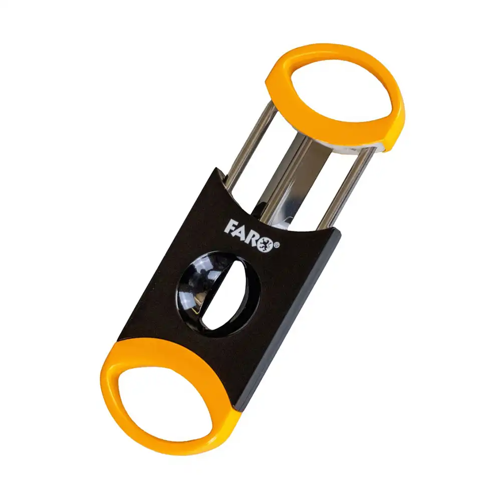 FARO - Πουροκόπτης V-Cut Μεταλλικός Black-Yellow (02068)