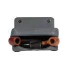 MESTANGO - Δερμάτινη Θήκη Frost Γκρι-Μπλε για Δυο Πίπες (7011-6)