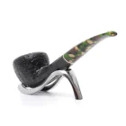 SAVINELLI - Camouflage 316 Μαύρη Rustic Πίπα Καπνού