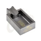 LUBINSKI - Μεταλλικό Σταχτοδοχείο Gunmental για 1 πούρο (YJA-20042-GY)