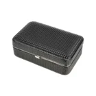 ANGELO - Υγραντήρας Ταξιδίου 5 Πούρων Μαύρος Κλειστός