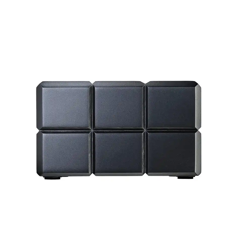 Πλαϊνή λήψη του COLIBRI - Heritage Cube Black Σταχτοδοχείο