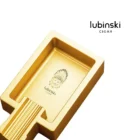 LUBINSKI - Μεταλλικό Σταχτοδοχείο Gold για 1 πούρο
