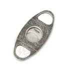 LUBINSKI - Vintage Πουροκόπτης Γκιλοτίνα Μεταλλικός σε Ασημί Χρώμα κλειστός