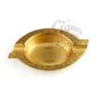 LUBINSKI - Μεταλλικό Σταχτοδοχείο Gold για 2 πούρα