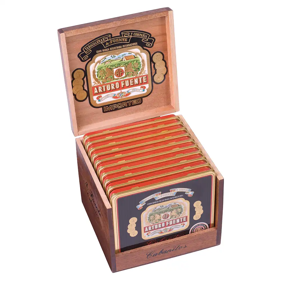 ARTURO FUENTE - Cubanitos Tin 10's στην συσκευασία τους