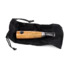 ATOMIC - Mini Λεία Πίπα Καπνού Natural με την θήκη της