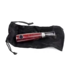 ATOMIC - Mini Λεία Πίπα Καπνού Natural με την θήκη της