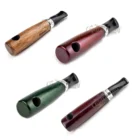 4 ATOMIC - Mini Λείες Πίπες Καπνού σε διαφορετικά χρώματα