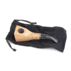 ATOMIC - Mini Λεία Πίπα Καπνού Natural με την θήκη της