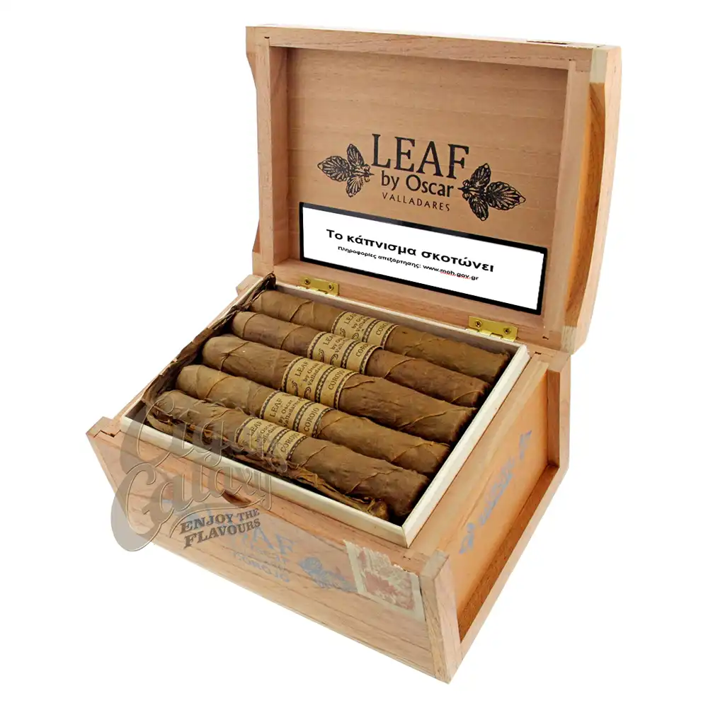 Ανοιχτό κουτί OSCAR VALLADARES - Leaf by Oscar Valladares Corojo Robusto