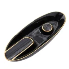 Μαύρο Κεραμικό Σταχτοδοχείο για 1 Πούρο