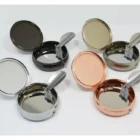 POCKET ASHTRAY - Mεταλλικό Tασάκι Τσέπης σε 4 διαφορετικά Χρώματα ανοιγμένα