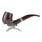 CHACOM - Standard Billiard Maron Καμπυλωτή Λεία Πίπα Καπνού πλαϊνή όψη