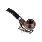 CHACOM - Standard Bulldog Καμπυλωτή Λεία Πίπα Καπνού μπροστινή όψη