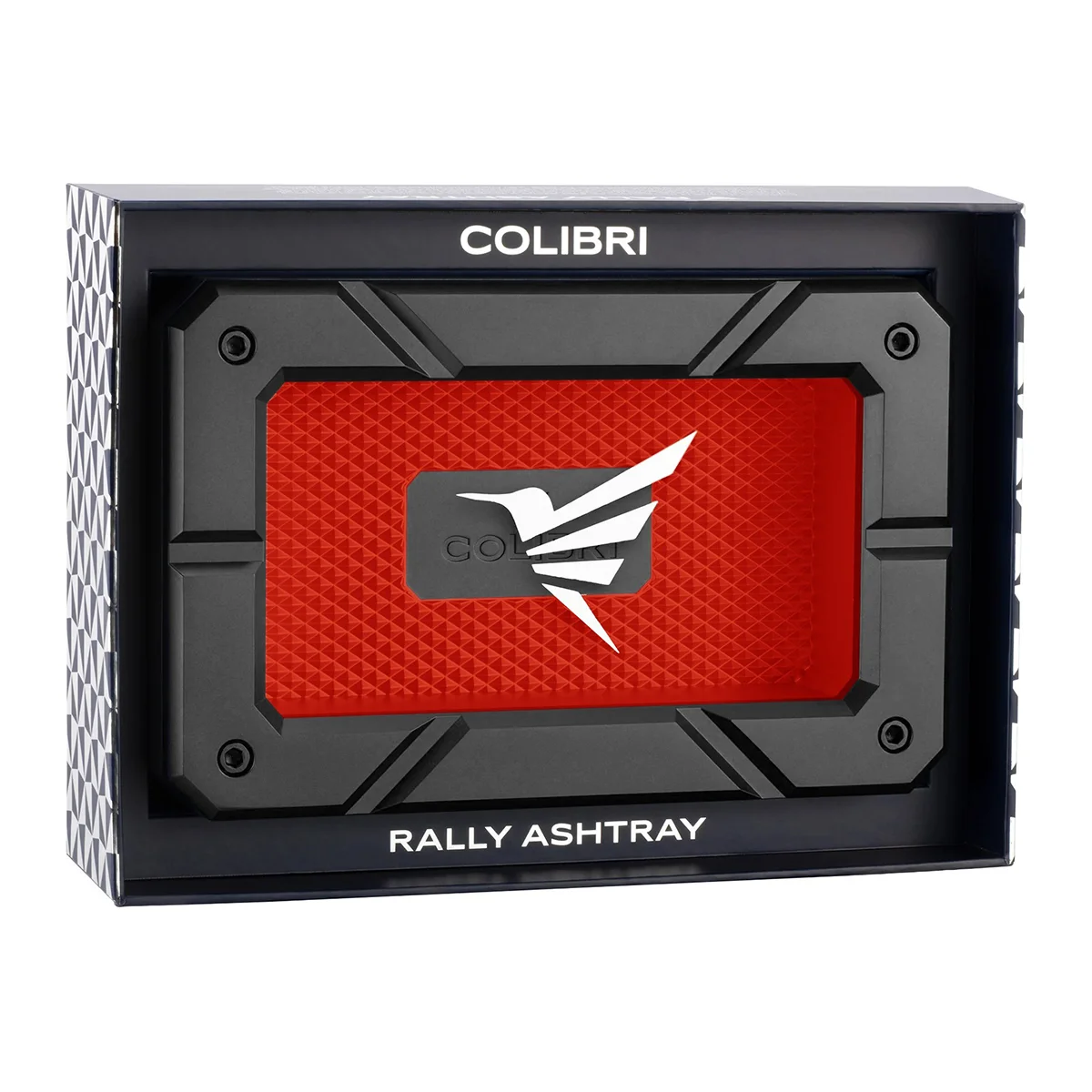 Το Rally Ashtray αντλεί έμπνευση από τον κόσμο των αγώνων, αποτυπώνοντας μια αίσθηση κίνησης και σύγχρονου design, που ξεφεύγει από τα συνηθισμένα.