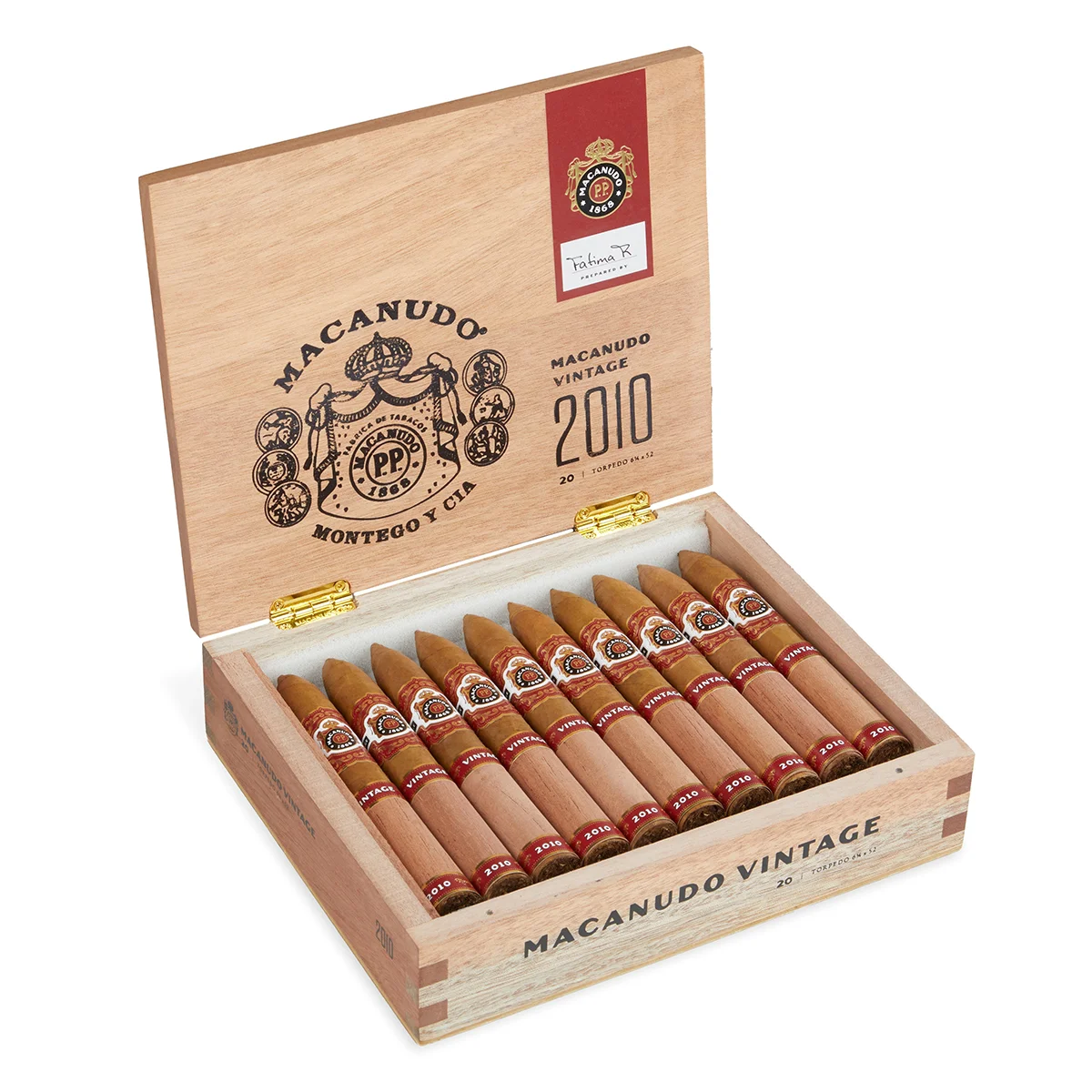 Το Macanudo Vintage 2010 αποτελεί ένα κομψό και ισορροπημένο premium πούρο που δημιουργήθηκε με φύλλα καλλιεργημένα το 2010.