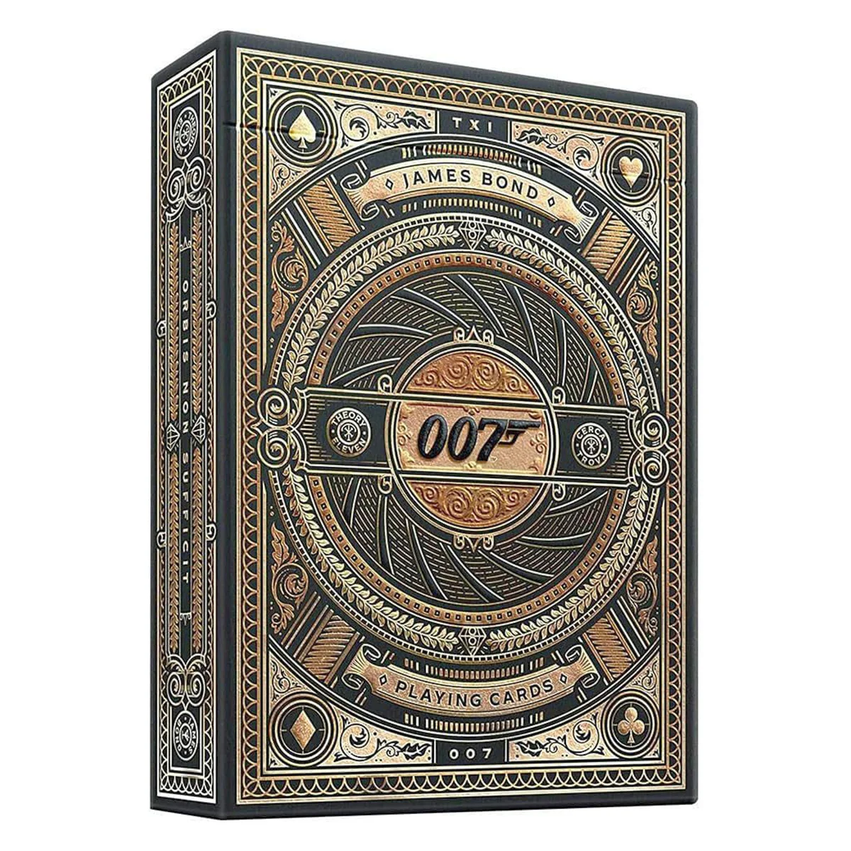 James Bond 007 Τράπουλα by Theory11 Η συλλεκτική τράπουλα James Bond Premium Playing Cards αποτυπώνει την κομψότητα και το διαχρονικό κύρος της θρυλικής κινηματογραφικής σειράς του James Bond.