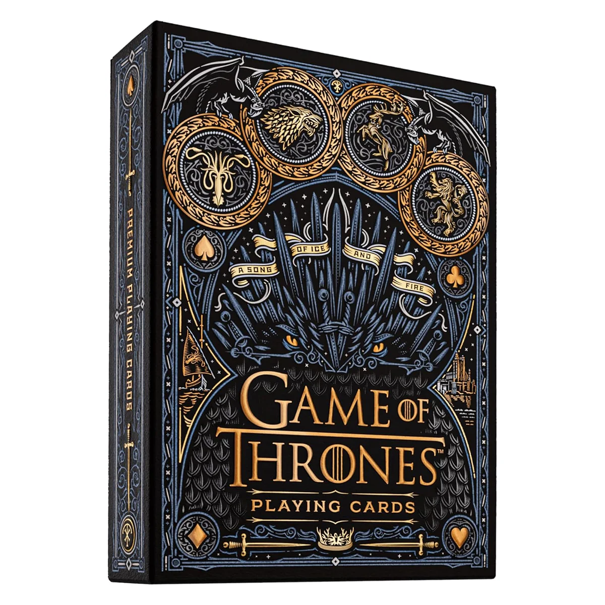 Game Of Thrones Τράπουλα by Theory11 Ιδανική για συλλογή, η τράπουλα Game of Thrones από τη Theory11, θα μεταφέρει κάθε παιχνίδι σε άλλη διάσταση.